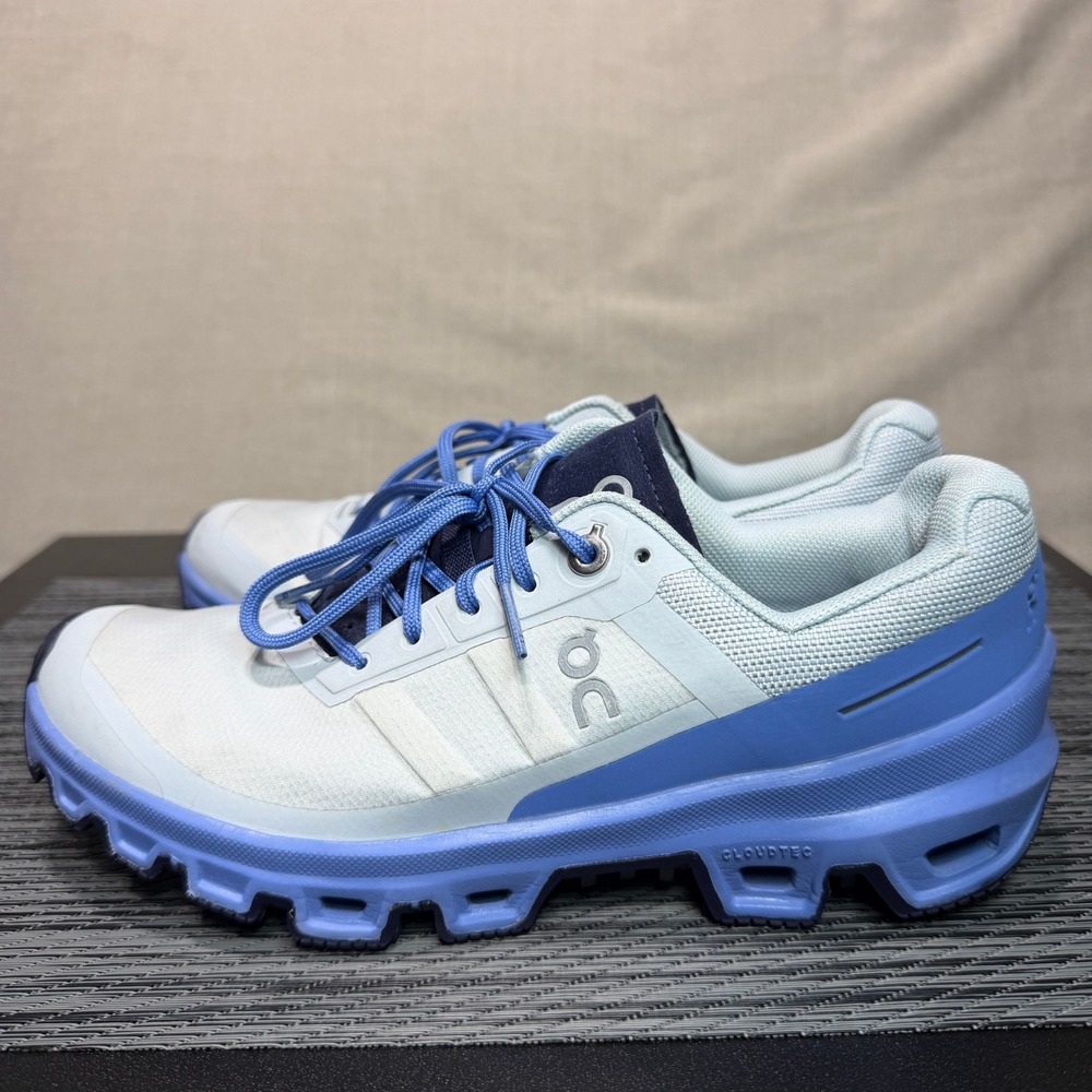 On Cloud Cloudventure Running Shoes - Womens 6 - Blue Arctic 32.99256 Trail